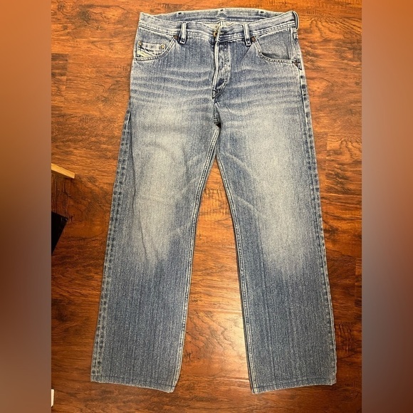 Women's Diesel Industry Jeans RN 93243 CA 25594 in Blue W32 Made In Italy - Picture 2 of 6